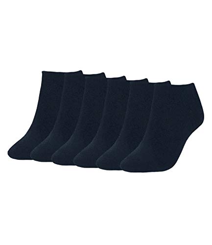 Tommy Hilfiger Damen Sneaker Socken Füßlinge Kurzsocken 343024001 6 Paar, Farbe:Blau, Menge:6 Paar (3x 2er Pack), Größe:35-38, Artikel:-356 jeans von Tommy Hilfiger