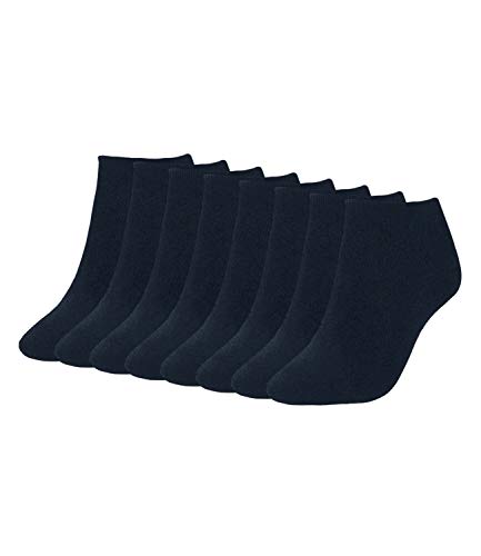 Tommy Hilfiger Damen Sneaker Socken Füßlinge Kurzsocken 343024001 8 Paar, Farbe:Blau, Menge:8 Paar (4x 2er Pack), Größe:35-38, Artikel:-356 jeans von Tommy Hilfiger