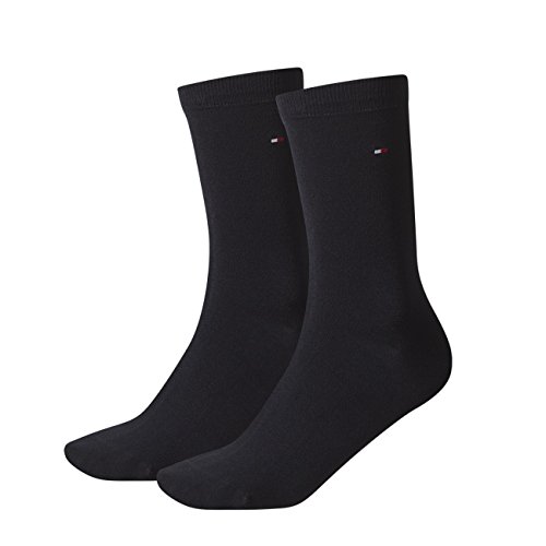 Tommy Hilfiger Damen Socken Casual 4er Pack, Größe:35-38;Farbe:midnight blue von Tommy Hilfiger