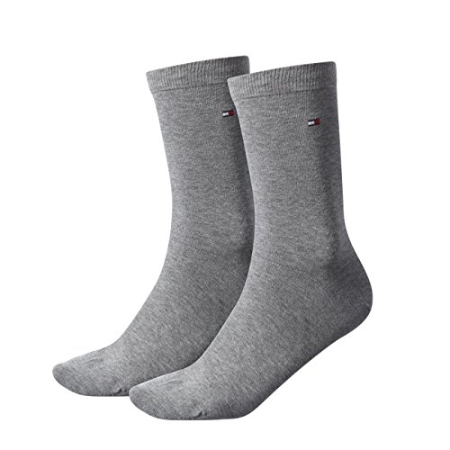 Tommy Hilfiger Damen Socken Casual 8er Pack, Größe:35-38;Farbe:middle grey melange von Tommy Hilfiger