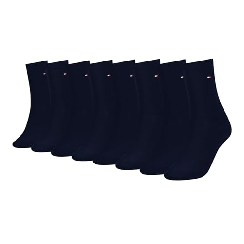 Tommy Hilfiger 4 Paar Damen Socken Businesssocken, Farbe:Blau, Größe:35-38, Artikel:-563 midnight blue von Tommy Hilfiger