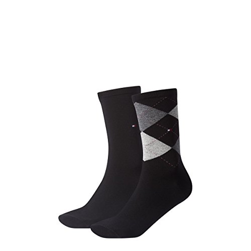 Tommy Hilfiger Damen Socken Check Casual Socken 8er Pack von Tommy Hilfiger