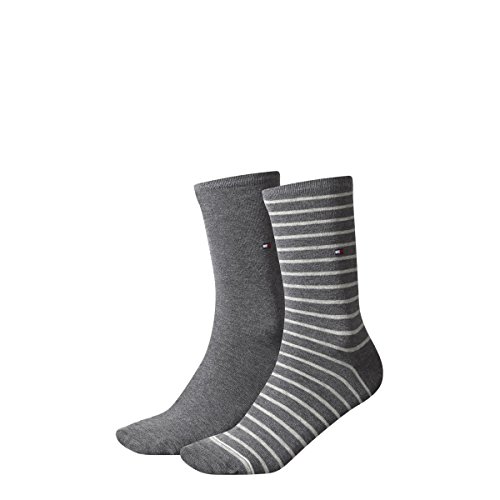 Tommy Hilfiger Damen Socken Small Stripe Casual Socken 8er Pack von Tommy Hilfiger