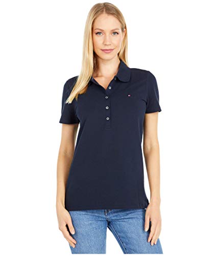 Tommy Hilfiger Damen Klassisches Poloshirt (Standard und Übergröße) Polohemd, Marineblau, XX-Large Tommy Hilfiger Damen Klassisches Poloshirt (Standard und Übergröße) Polohemd, Marineblau, XX-Large von Tommy Hilfiger