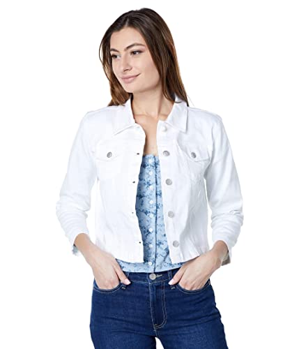 Tommy Hilfiger Damen Stretch Jeansjacke, bright white, XXL von Tommy Hilfiger