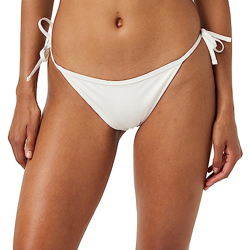 Tommy Jeans Damen Bikinihose Seitliche Schnürung Sport, Beige (Ancient White), M von Tommy Hilfiger