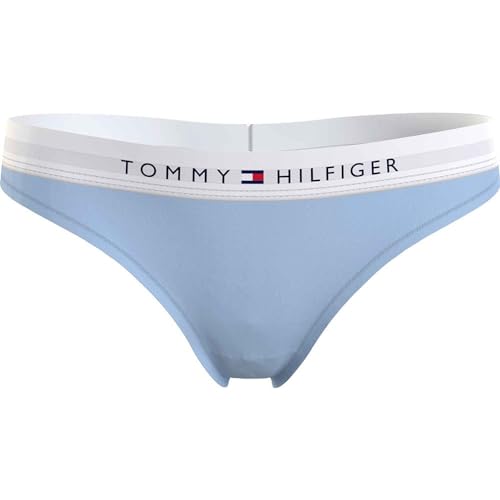 Tommy Hilfiger Damen String Tanga, Blau (Breezy Blue), M von Tommy Hilfiger