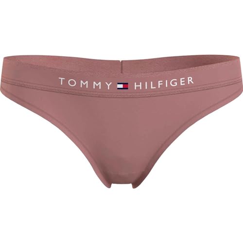 Tommy Hilfiger Damen String Tanga, Rosa (Teaberry Blossom), XL von Tommy Hilfiger