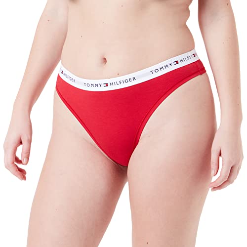 Tommy Hilfiger Damen String Tanga, Rot (Primary Red), XXL von Tommy Hilfiger