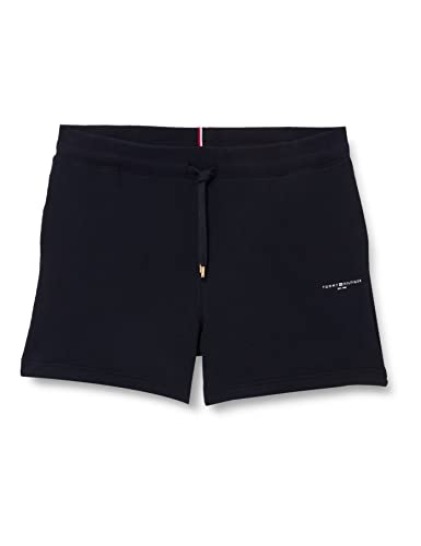 Tommy Hilfiger Damen Sweatshorts 1985 Terry Shorts Kurz, Blau (Desert Sky), L von Tommy Hilfiger