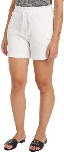 Tommy Hilfiger Damen Sweatshorts 1985 Terry Shorts Kurz, Weiß (Ecru), L von Tommy Hilfiger