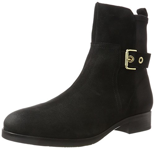 Tommy Hilfiger Damen T1285ESSA HG 2C Chelsea Boots - Schwarz (Black) , 41 EU von Tommy Hilfiger