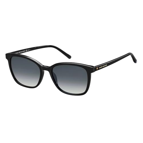 Tommy Hilfiger Damen TH 1723/S Sonnenbrille, Black, 54 von Tommy Hilfiger