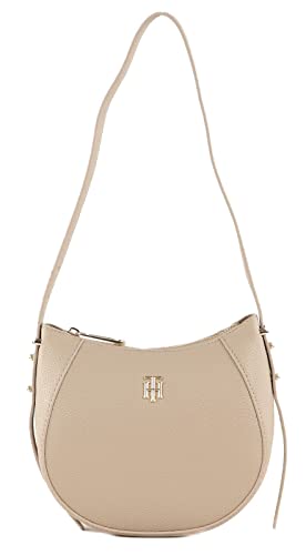 Tommy Hilfiger Damen TH Element HOBO AW0AW12007 Crossovers, Beige (Beige) von Tommy Hilfiger