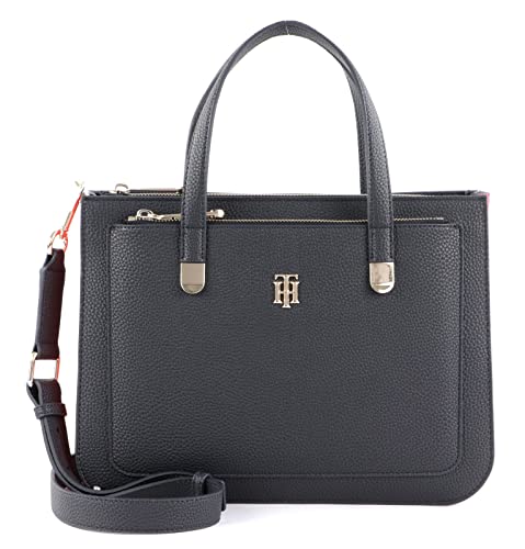 Tommy Hilfiger Damen TH Element Satchel Corp, Navy Corporate von Tommy Hilfiger