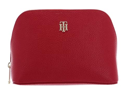 Tommy Hilfiger Damen TH Element WASHBAG Reisezubehör-Bi-Fold-Brieftasche, Primary Red von Tommy Hilfiger