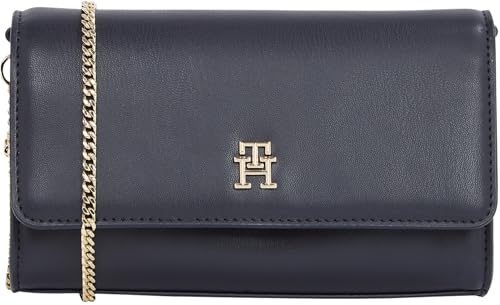 Tommy Hilfiger Damen Umhängetasche Eternity Chain Crossover Tragekette, Blau (Space Blue), Einheitsgröße von Tommy Hilfiger