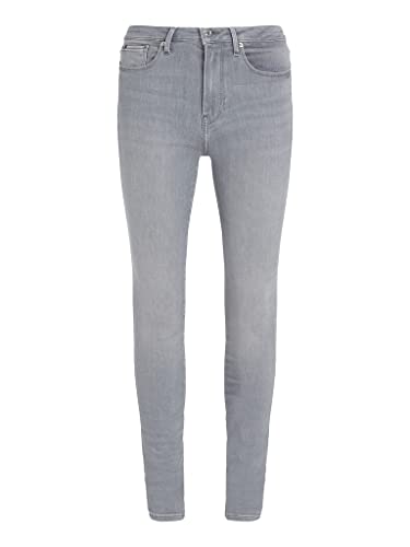 Tommy Hilfiger Damen Jeans TH Flex Como Skinny Stretch, Grau (Aria), 30W / 32L von Tommy Hilfiger