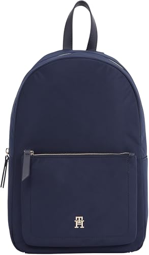 Tommy Hilfiger Damen Rucksack Spring Elegant, Blau (Space Blue), Einheitsgröße von Tommy Hilfiger