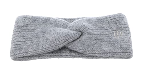 Tommy Hilfiger Damen TH Timeless Headband AW0AW13828 Gestrickte Mütze, Grau (Light Grey Heather), OS von Tommy Hilfiger