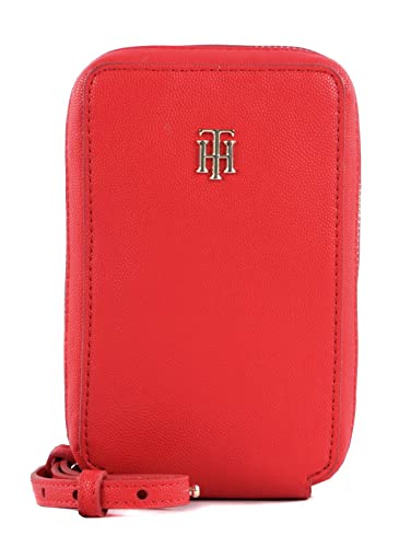 Tommy Hilfiger Damen TH Timeless Phone Wallet AW0AW11615 Geldbörsen, Orange (Fireworks) von Tommy Hilfiger