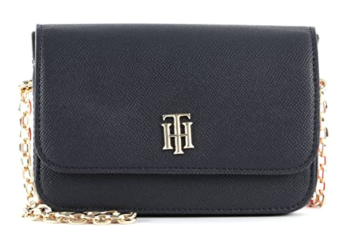 Tommy Hilfiger Damen TH Timeless Mini Crossover Corp, Navy Corporate von Tommy Hilfiger