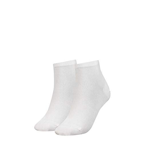 Tommy Hilfiger Damen TH WOMEN CASUAL SHORT SOCK 2P Freizeitsocken,2er Pack|#2per pack Weiß (white 300),39/42 von Tommy Hilfiger