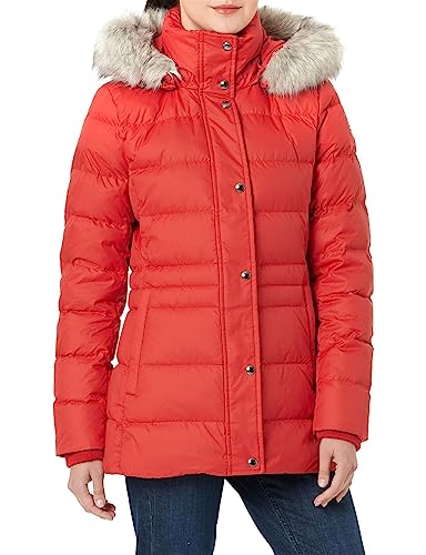 Tommy Hilfiger Damen Daunenjacke, Primary Red, XS von Tommy Hilfiger