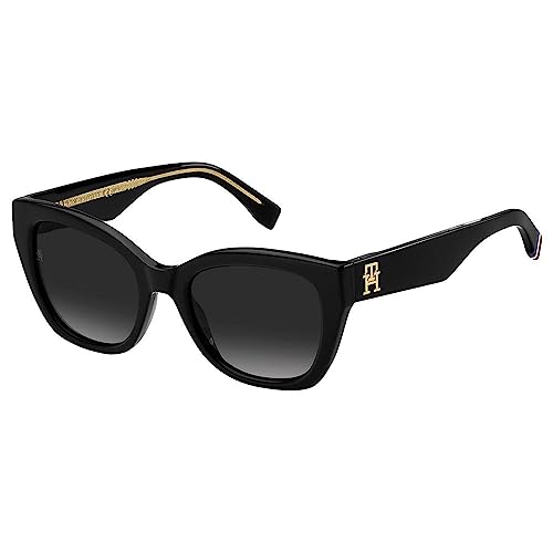 Tommy Hilfiger Unisex Th 1980/s Sunglasses, 807/9O Black, 50 von Tommy Hilfiger