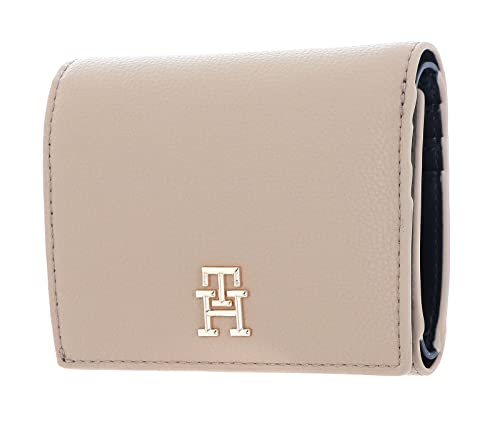 Tommy Hilfiger Damen TH Casual BI-FOLD Wallet AW0AW14634 Geldbörsen, Beige (Beige) von Tommy Hilfiger