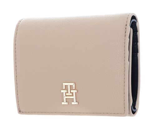 Tommy Hilfiger Damen TH Casual BI-FOLD Wallet AW0AW14634 Geldbörsen, Beige (Beige) von Tommy Hilfiger