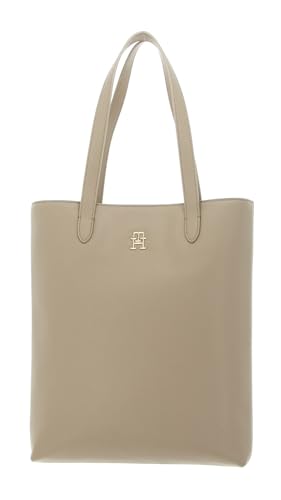 Tommy Hilfiger TH CASUAL SLIM TOTE NS Tragetasche Damen, Beige (Beige), OS von Tommy Hilfiger