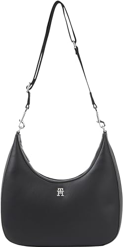 Tommy Hilfiger Damen Crossbody Bag Tasche Essential Crossover mit Reißverschluss, Schwarz (Black), Onesize von Tommy Hilfiger