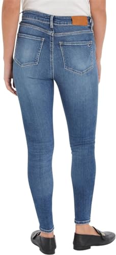 Tommy Hilfiger Damen Jeans Skinny Leo Stretch, Blau (Leo), 30W / 30L von Tommy Hilfiger