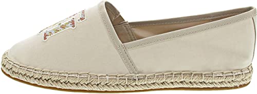 Tommy Hilfiger Damen Th Logo Espadrille Hausschuh, Classic Beige, 37 EU von Tommy Hilfiger