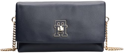 Tommy Hilfiger Damen Crossbody Bag Tasche Modern Mini Crossover mit Tragekette, Blau (Space Blue), Einheitsgröße von Tommy Hilfiger