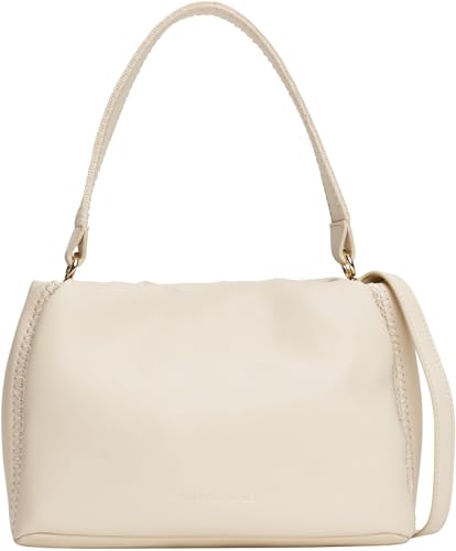 Tommy Hilfiger Damen Schultertasche Soft Summer Mini Bucket Beuteltasche, Beige (Classic Beige), Einheitsgröße von Tommy Hilfiger