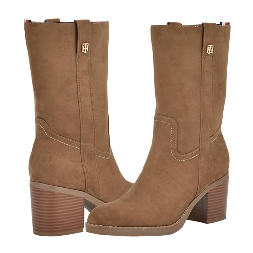 Tommy Hilfiger Women's THEAL Western Boot, grau dunkel, 37.5 EU Tommy Hilfiger Women's THEAL Western Boot, grau dunkel, 37.5 EU von Tommy Hilfiger