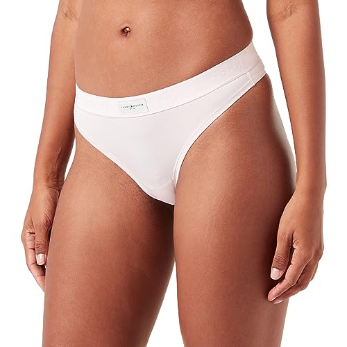 Tommy Hilfiger Damen Thong (EXT Sizes) UW0UW04812 Stringtangas, Rosa (Light Pink), M von Tommy Hilfiger