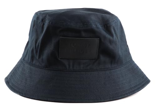 Tommy Hilfiger Damen Fischerhut Tommy Coast Bucket Hat , Blau (Space Blue), Einheitsgröße von Tommy Hilfiger