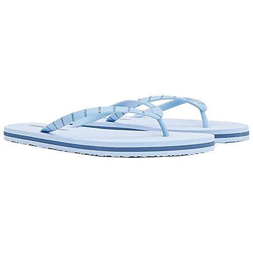 Tommy Hilfiger Damen Flip Flops Tommy Essential Beach Sandal Badeschuhe, Blau (Vessel Blue), 39 EU von Tommy Hilfiger