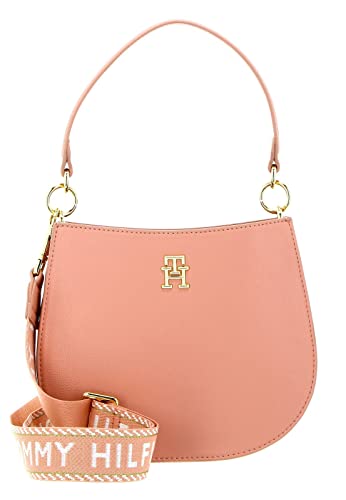 Tommy Hilfiger Damen Umhängetasche Tommy Life Medium Crossover Klein, Rosa (Soothing Pink), Einheitsgröße von Tommy Hilfiger