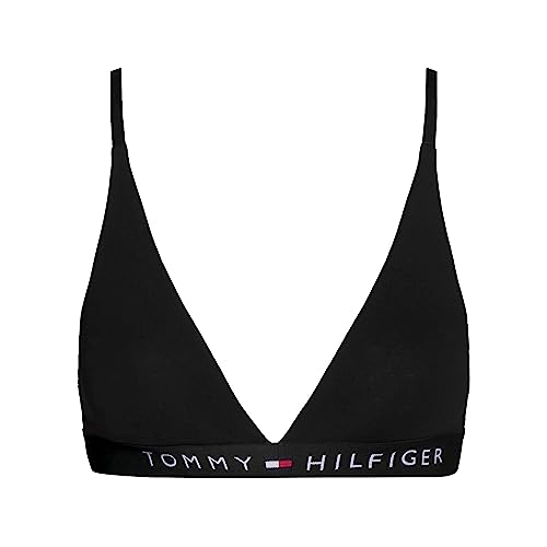 Tommy Hilfiger Damen Triangel BH Stretch, Schwarz (Black), M von Tommy Hilfiger