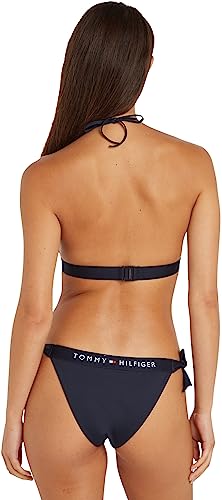 Tommy Hilfiger Damen Bikinitop Triangle Gepolstert, Blau (Desert Sky), S von Tommy Hilfiger