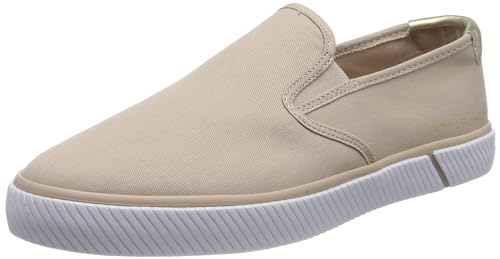 Tommy Hilfiger Damen Vulcanized Sneaker Essential Slip-On Schuhe, Beige (Misty Blush), 36 EU von Tommy Hilfiger