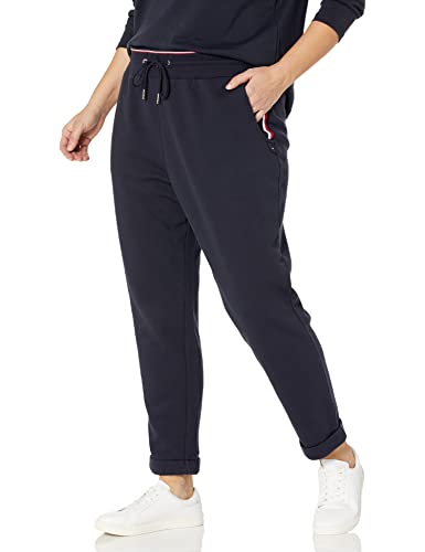 Tommy Hilfiger Damen Weiche, Bequeme Jogginghose für jeden Tag Hose, Sky Capt, 1X von Tommy Hilfiger