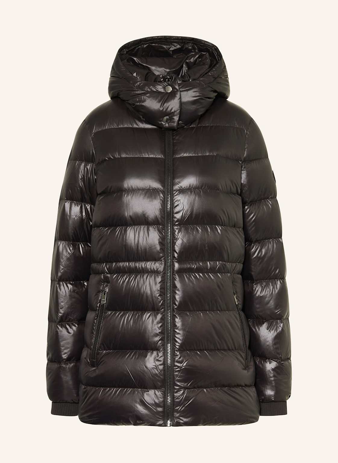 Tommy Hilfiger Daunenmantel Mit Abnehmbarer Kapuze schwarz von Tommy Hilfiger