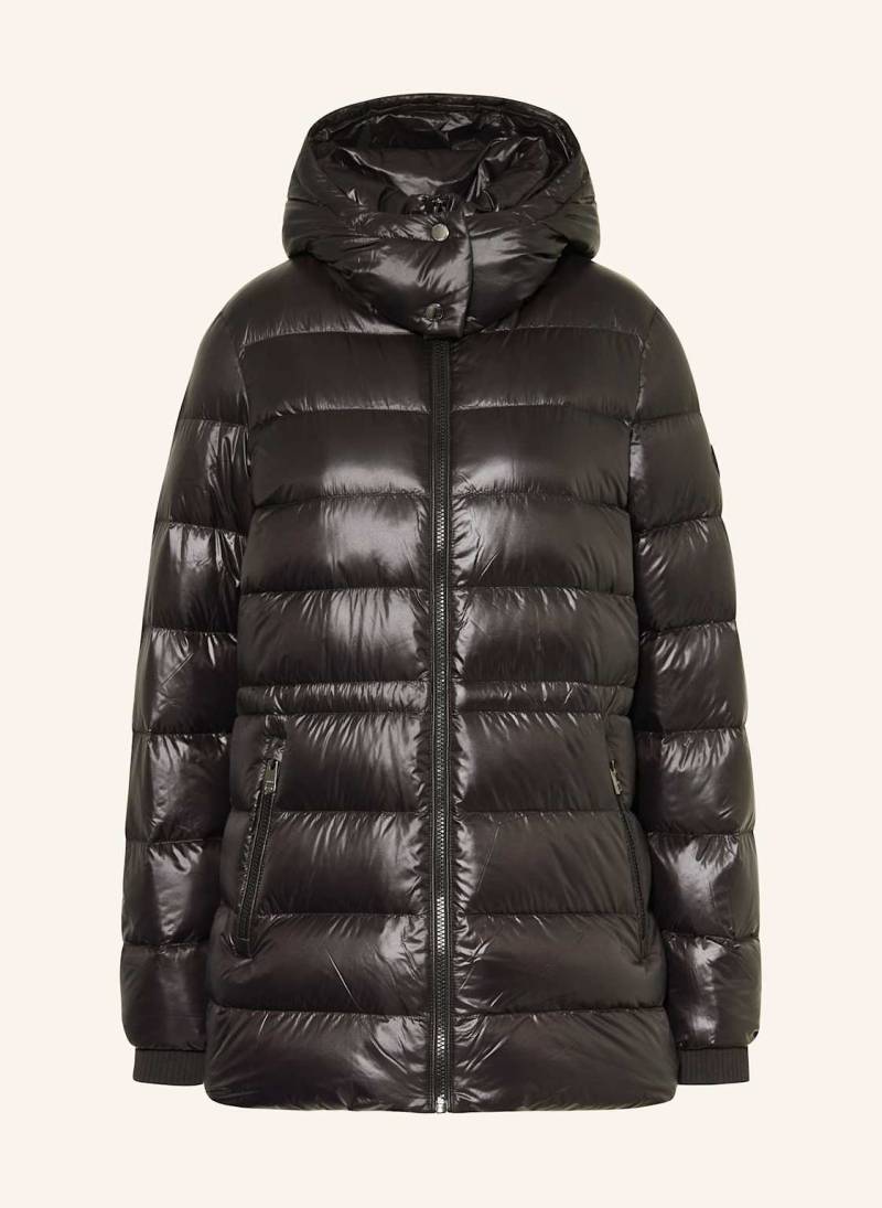 Tommy Hilfiger Daunenmantel Mit Abnehmbarer Kapuze schwarz von Tommy Hilfiger