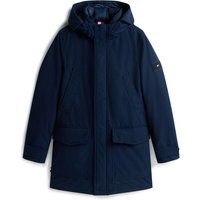 Tommy Hilfiger Daunenparka mit gummiertem Label-Patch in XXL von Tommy Hilfiger