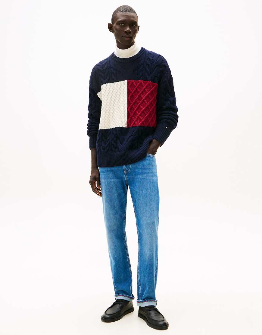 Tommy Hilfiger - Denton - Jeans in Blau mit geradem Schnitt von Tommy Hilfiger